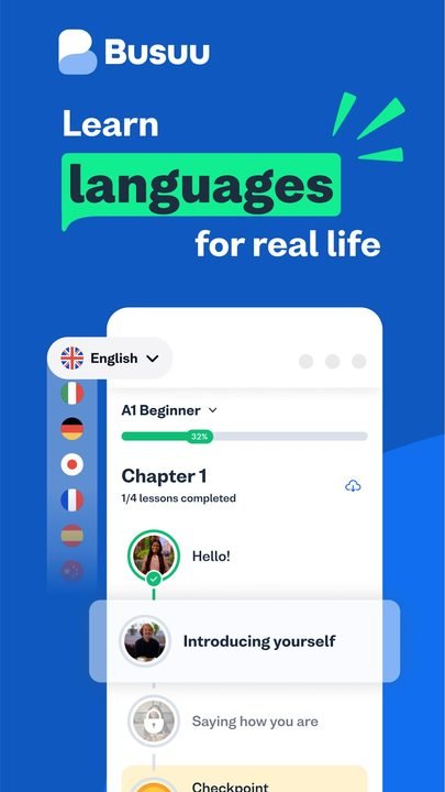 Busuu: captura de pantalla 2 de la app