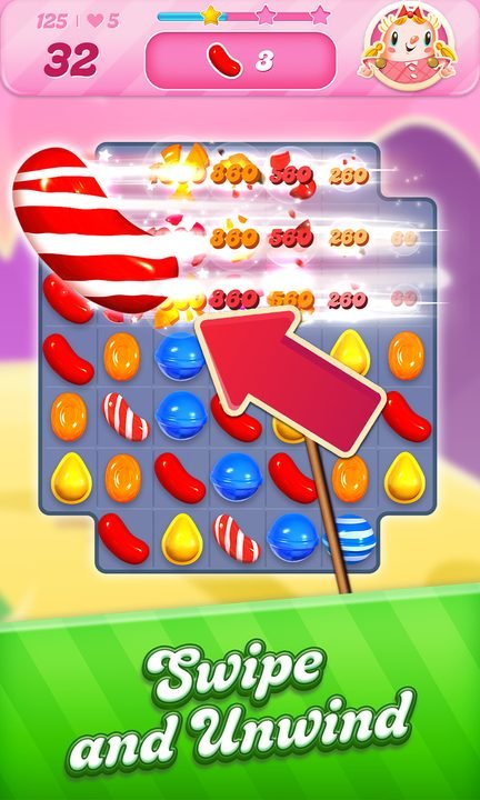 Candy Crush Saga: captura de pantalla 4 de la app