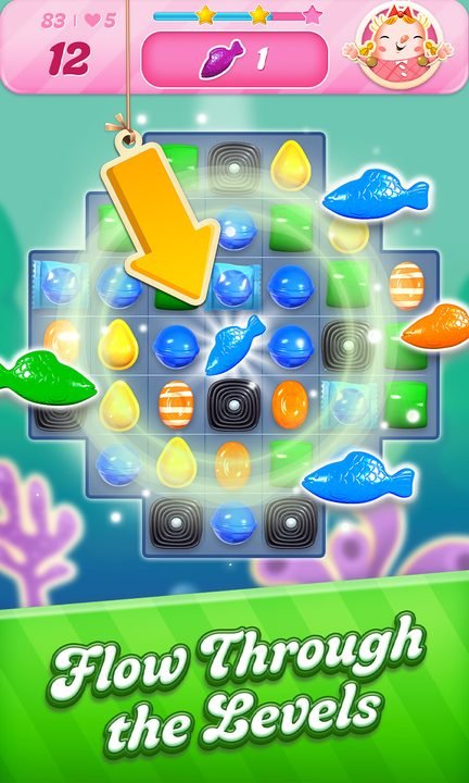 Candy Crush Saga: captura de pantalla 5 de la app