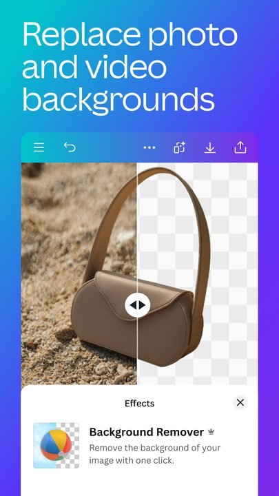 Canva: captura de pantalla 4 de la app