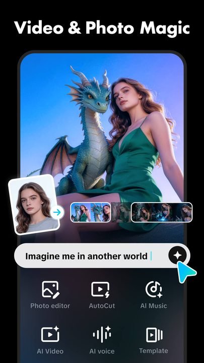 CapCut: captura de pantalla 2 de la app