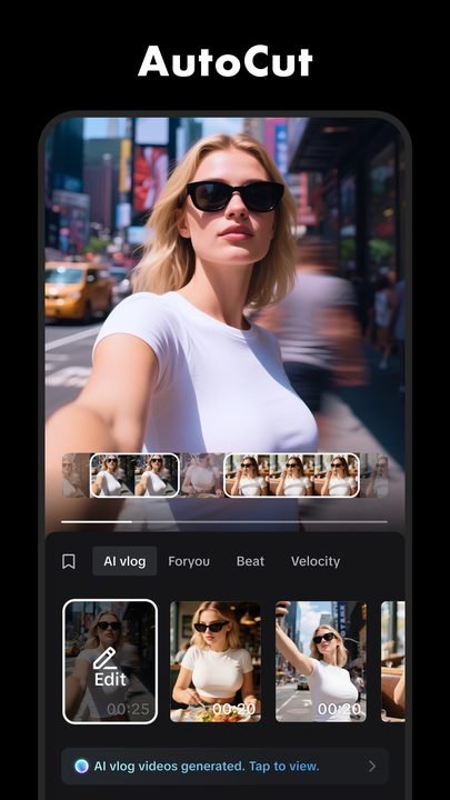 CapCut: captura de pantalla 3 de la app