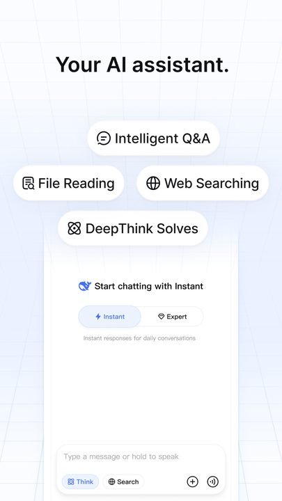 DeepSeek: captura de pantalla 2 de la app