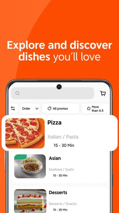 DiDi Food: captura de pantalla 5 de la app