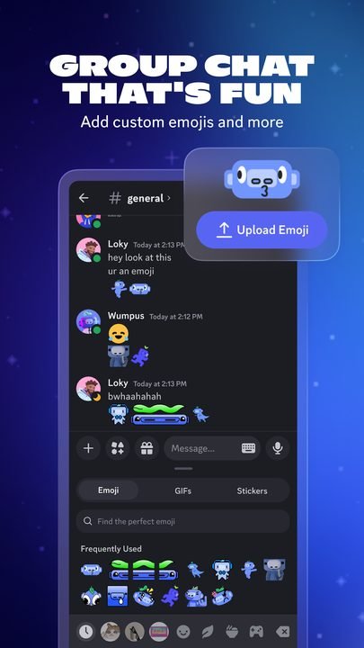 Discord: captura de pantalla 2 de la app