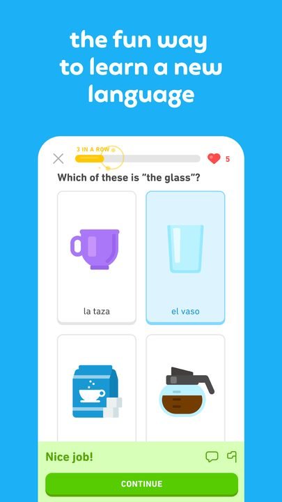 Duolingo: captura de pantalla 3 de la app