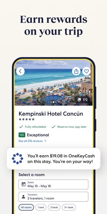 Expedia: captura de pantalla 4 de la app
