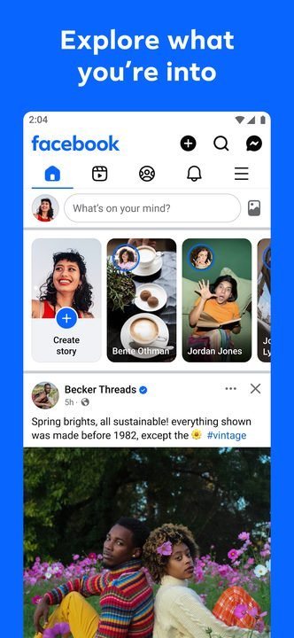 Facebook: captura de pantalla 5 de la app