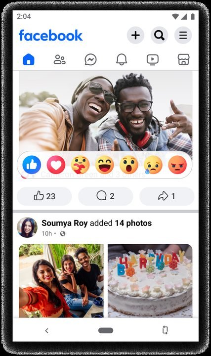 Facebook Lite: captura de pantalla 3 de la app
