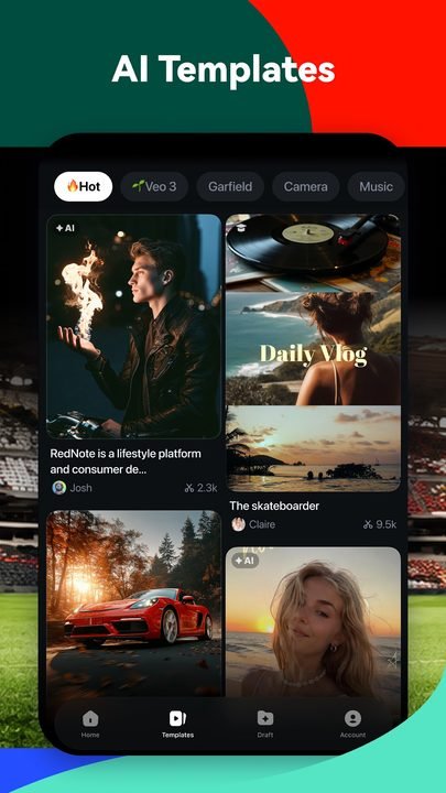 Filmora Video Editor: captura de pantalla 4 de la app