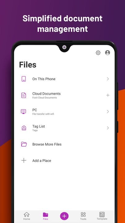 Foxit PDF Reader: captura de pantalla 2 de la app