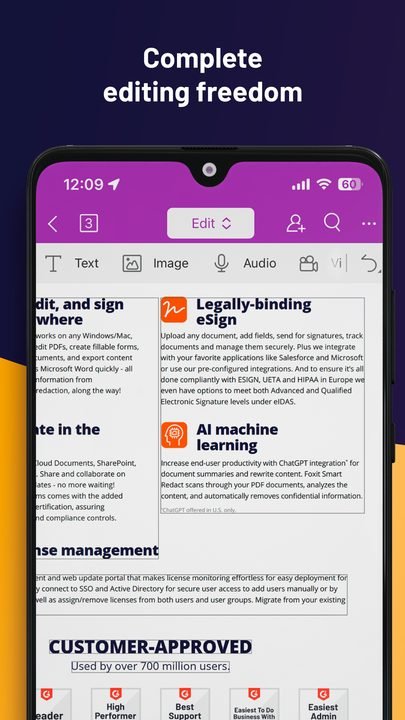 Foxit PDF Reader: captura de pantalla 5 de la app