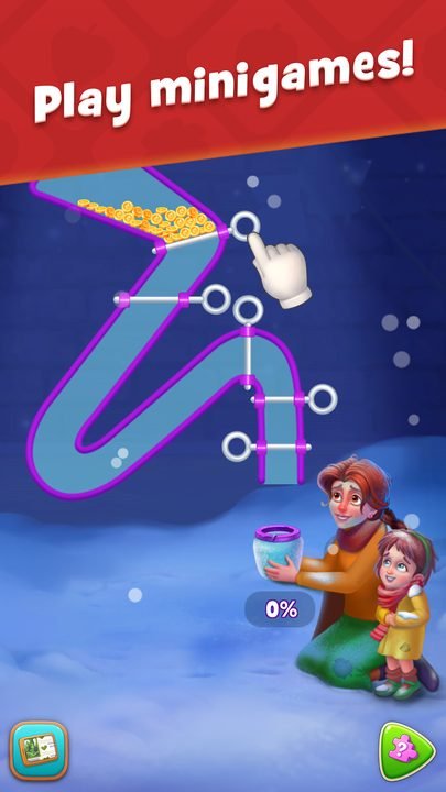 Gardenscapes MOD: captura de pantalla 2 en Android