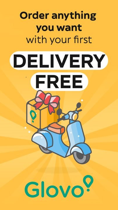 Glovo: captura de pantalla 2 de la app