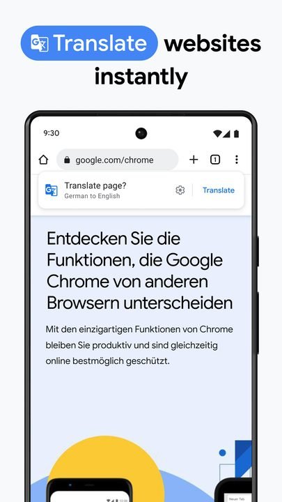 Google Chrome: captura de pantalla 4 de la app