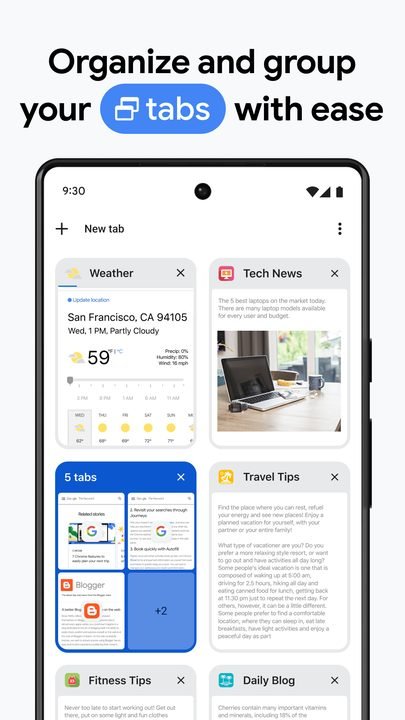 Google Chrome: captura de pantalla 5 de la app