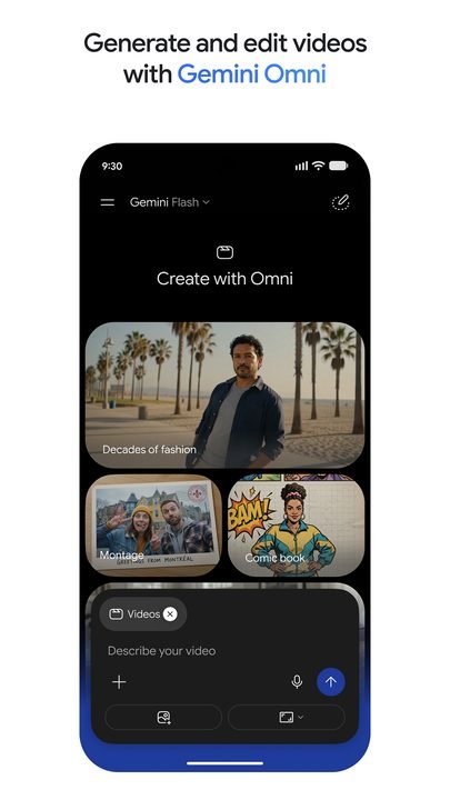 Google Gemini: captura de pantalla 3 de la app