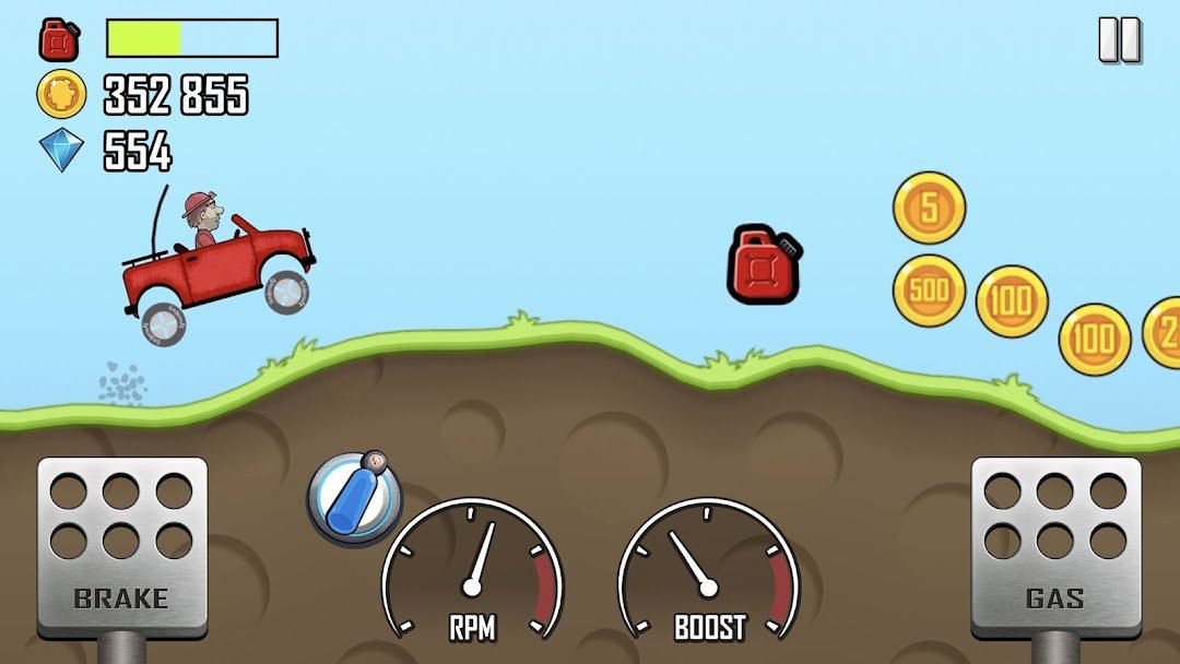Hill Climb Racing: captura de pantalla 2 de la app