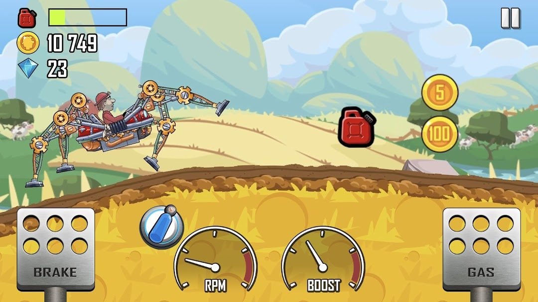 Hill Climb Racing: captura de pantalla 3 de la app