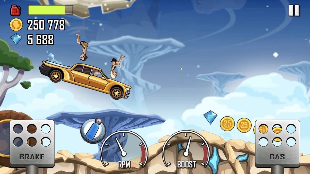 Hill Climb Racing: captura de pantalla 4 de la app