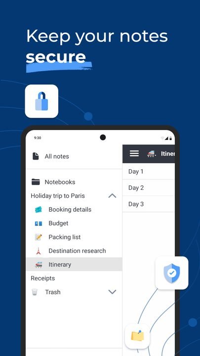 Joplin: captura de pantalla 2 de la app
