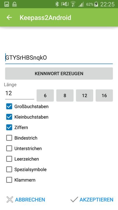 KeePass: captura de pantalla 5 de la app