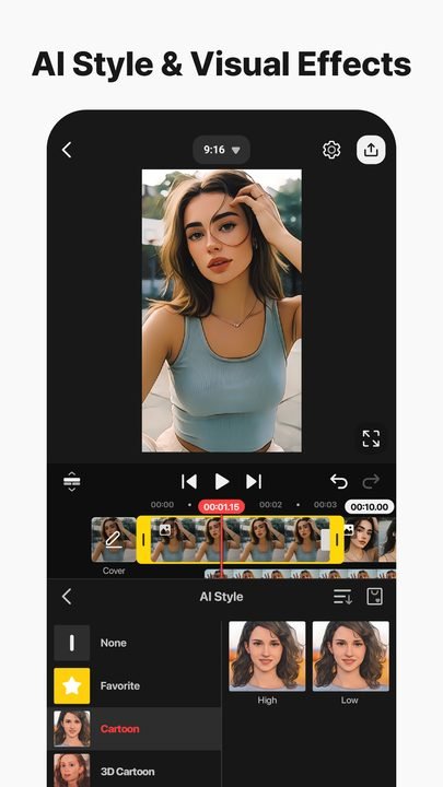 KineMaster Pro: captura de pantalla 4 de la app