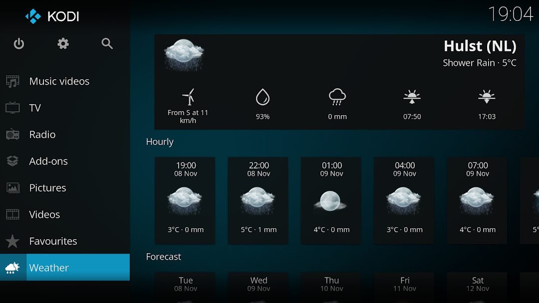 Kodi: captura de pantalla 4 de la app