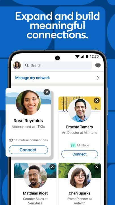 LinkedIn: captura de pantalla 4 de la app
