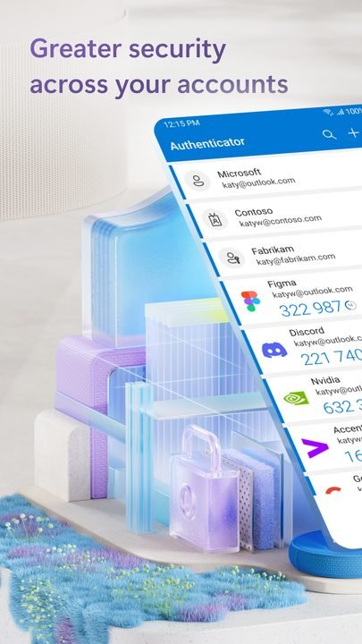 Microsoft Authenticator: captura de pantalla 2 de la app
