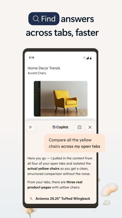 Microsoft Edge: captura de pantalla 5 de la app