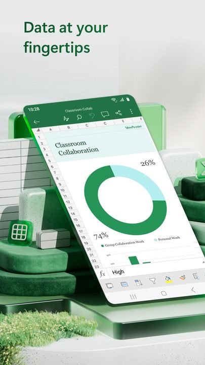Microsoft Excel: captura de pantalla 2 de la app