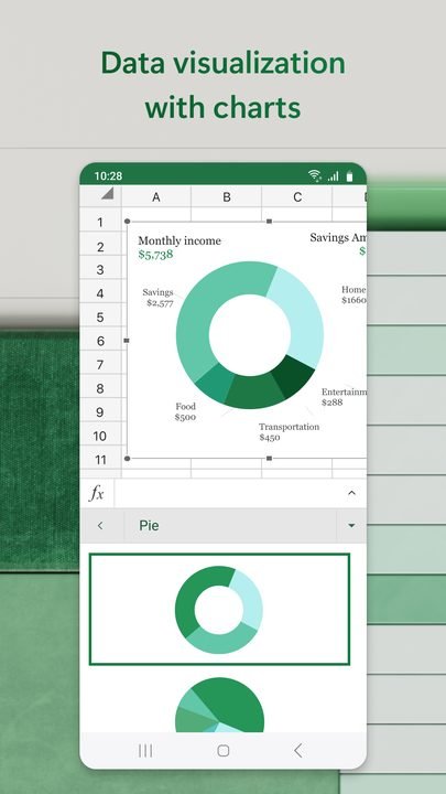 Microsoft Excel: captura de pantalla 4 de la app