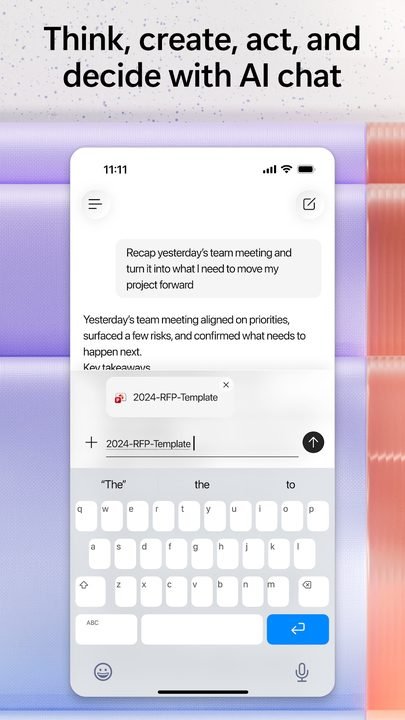 Microsoft Office: captura de pantalla 3 de la app