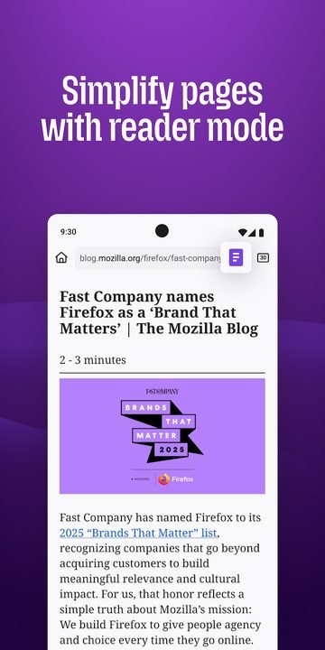 Mozilla Firefox: captura de pantalla 5 de la app