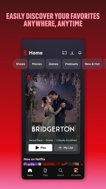 Netflix: captura de pantalla 2 de la app