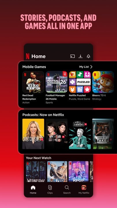 Netflix: captura de pantalla 3 de la app