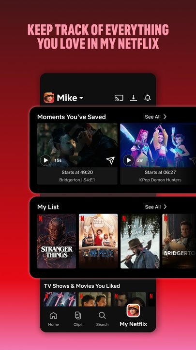 Netflix: captura de pantalla 4 de la app