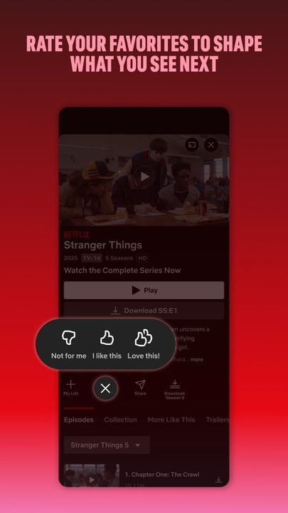 Netflix: captura de pantalla 5 de la app