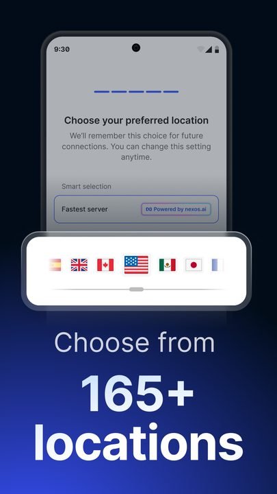 NordVPN: captura de pantalla 3 de la app