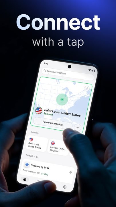 NordVPN: captura de pantalla 4 de la app