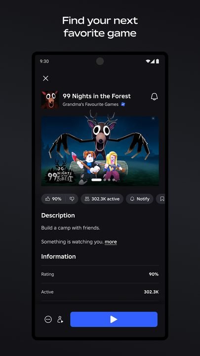 Roblox: captura de pantalla 3 de la app