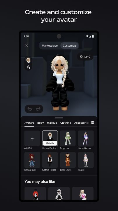 Roblox: captura de pantalla 4 de la app