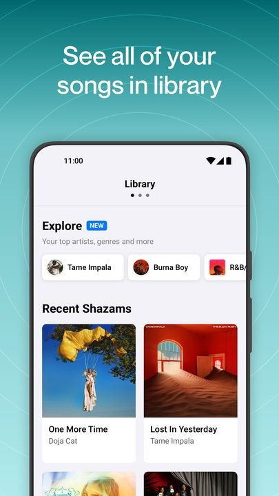 Shazam: captura de pantalla 4 de la app
