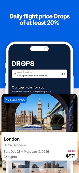 Skyscanner: captura de pantalla 3 de la app