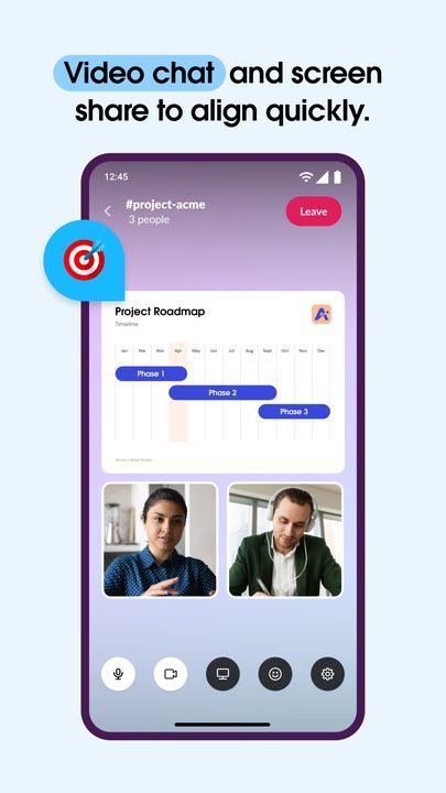 Slack: captura de pantalla 4 de la app