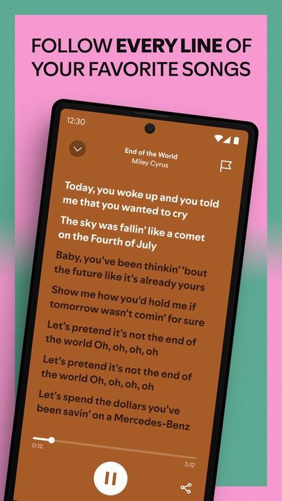 Spotify: captura de pantalla 4 de la app