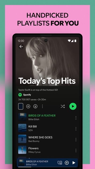 Spotify: captura de pantalla 5 de la app