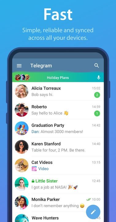 Telegram: captura de pantalla 2 en Android
