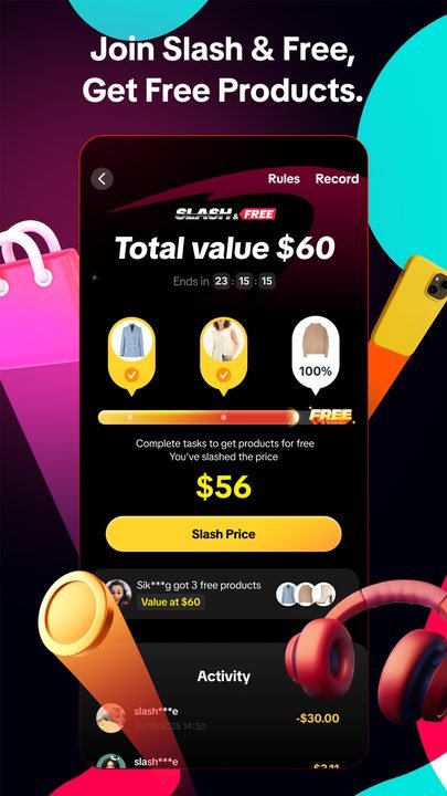 TikTok: captura de pantalla 5 de la app